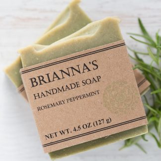 rosemary peppermint soap